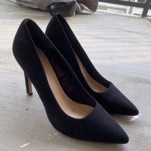 Black Suede Heels